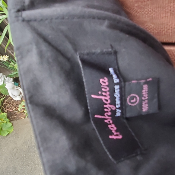 Trashy Diva Black Backless Dress with Silver Accents - Picture 6 of 6